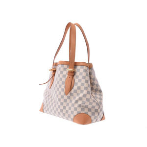 Louis Vuitton Bag Hampstead Azur White Damier